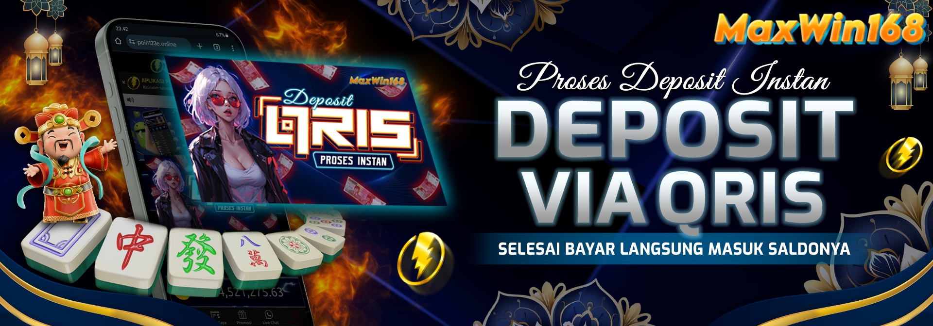 DEPOSIT QRIS SUPER CEPAT !